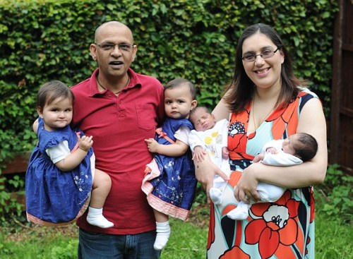 女子一年兩生雙胞胎“龍鳳”齊全 概率極小(圖)