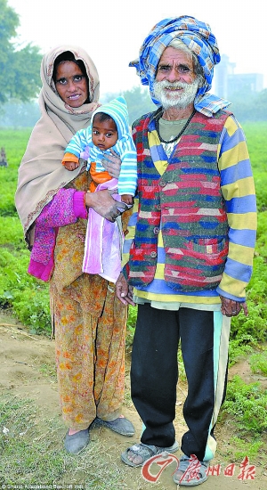 印度96歲“最老父親”又當?shù)?刷新紀錄