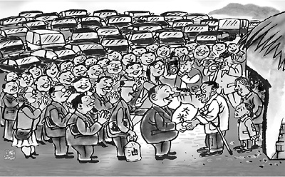 百人寒風(fēng)中站一上午“送溫暖”咋成了“秀溫暖”?