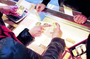 金價回調(diào) 京城投資客抄底實物黃金