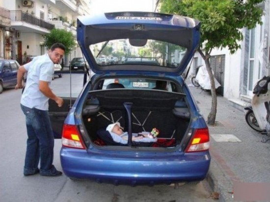 太囧 老爸帶孩子太坑人了