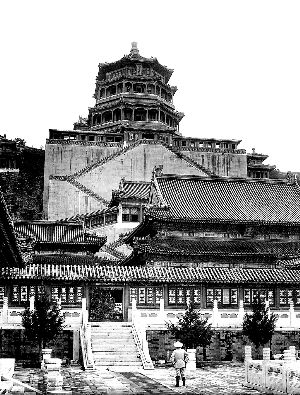 頤和園的牛尾巴斷而復續(xù) 組圖