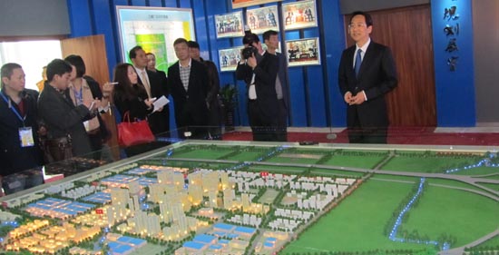 西洽會籌備期間記者受邀參觀西安高新區(qū)