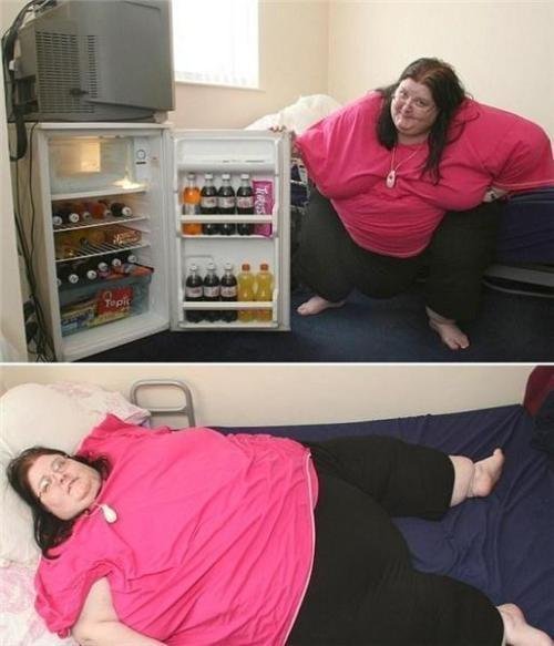 盤點(diǎn)全球令人無法想象的胖人