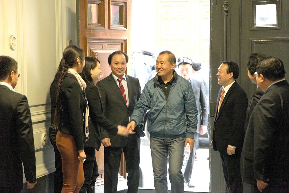 國(guó)家廣電總局代表團(tuán)蒞臨中誼傳媒參觀指導(dǎo)