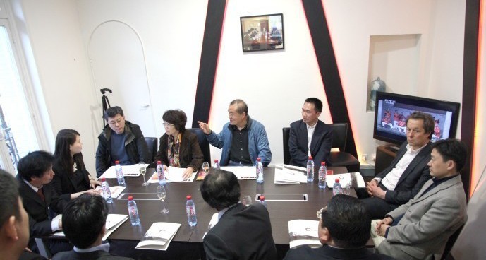 國(guó)家廣電總局代表團(tuán)蒞臨中誼傳媒參觀指導(dǎo)