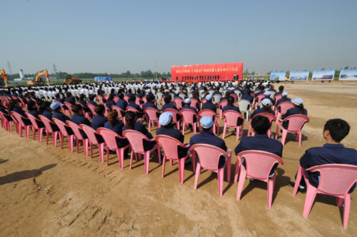 中國(guó)古井酒城初具規(guī)模