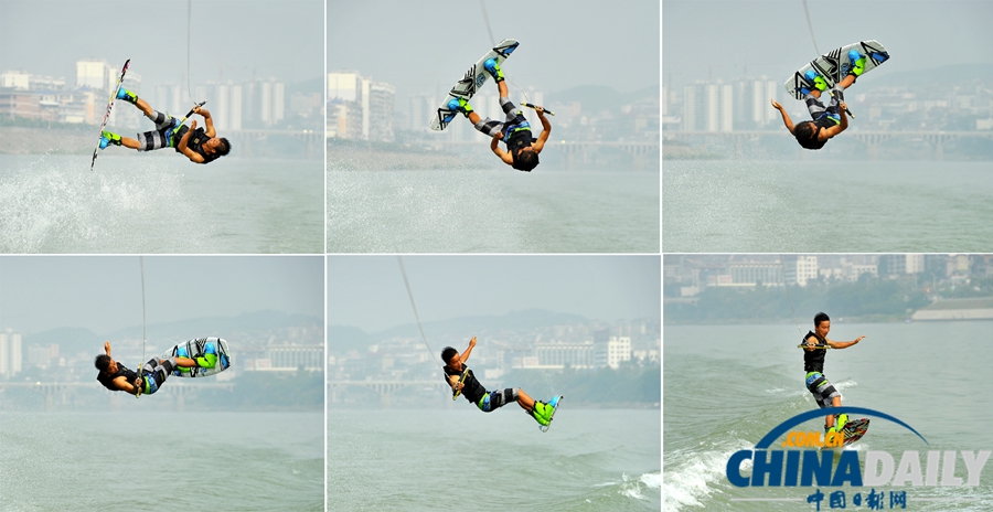 湖南張家界：“水上騎士”澧水備戰(zhàn)