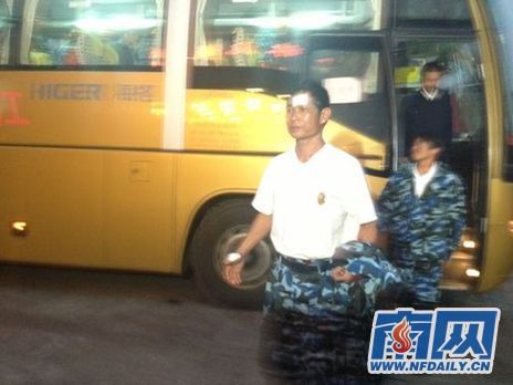 55名在西山遇險(xiǎn)漁民抵達(dá)臺(tái)山(圖)