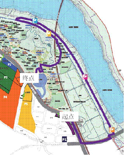 萬(wàn)人園博“彩色跑”