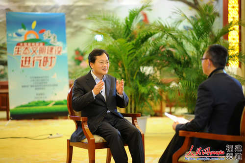 “推動生態(tài)文明建設(shè)”采訪團(tuán)專訪漳州市委書記