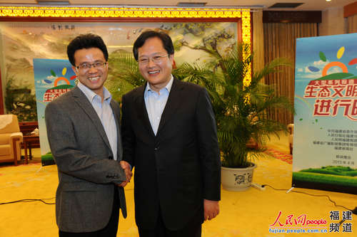 “推動(dòng)生態(tài)文明建設(shè)”采訪團(tuán)專訪漳州市委書記