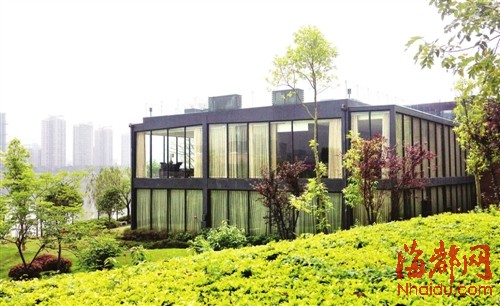 福州一高檔會所開在南江濱公園內(nèi) 占近1700平方米