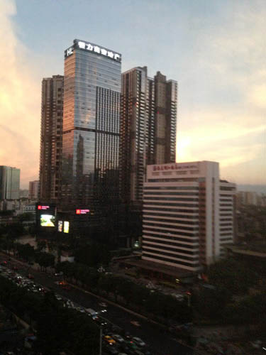 開水天的榕城別樣的天