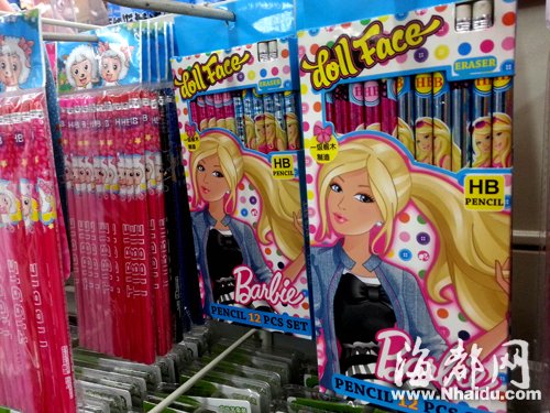 帶“香”文具多為三無產(chǎn)品 易導(dǎo)致慢性中毒<BR>