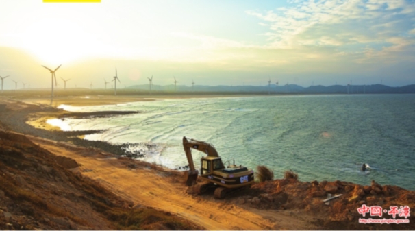 環(huán)島路流水至平原段顯雛形