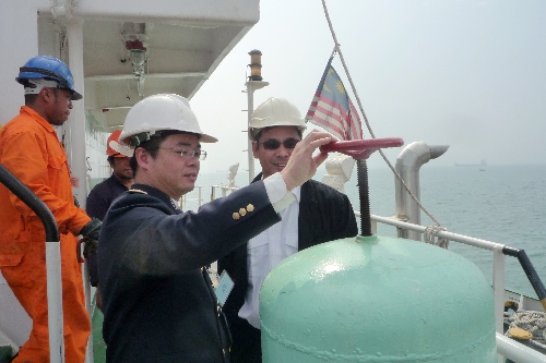 惠州海事局依法滯留一艘低標準馬來西亞籍外輪