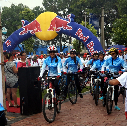 廣西興安縣自行車(chē)休閑綠道正式啟動(dòng)