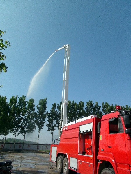 河南南樂縣政府斥資86萬元購置高噴消防車