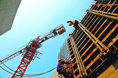 沙河渡槽展雄姿