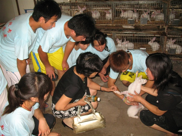 鄭州牧專師生攜手送知識 科技服務(wù)暖人心