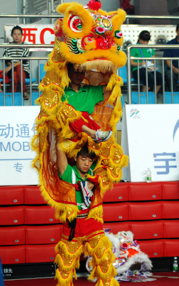 七屆農(nóng)運(yùn)會(huì)：舞龍舞獅比賽精彩上演
