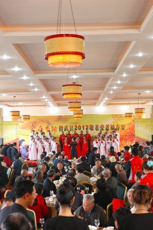 河南修武“福壽宴”依依 孝風(fēng)綿長