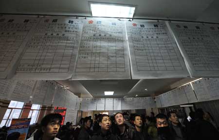 黑龍江省展開“春風(fēng)行動”助農(nóng)民工就業(yè)