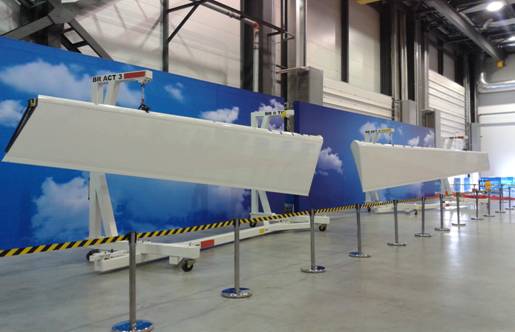 哈爾濱哈飛空客復(fù)合材料制造中心成功交付首件A350XWB升降舵