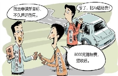 北京購車指標(biāo)被反復(fù)使用牟利 持有者收高額費(fèi)用