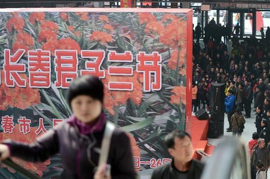 第九屆中國(guó)長(zhǎng)春君子蘭節(jié)開(kāi)幕