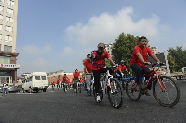 長春開元名都大酒店攜手長春晚報 用騎跡丈量低碳的決心