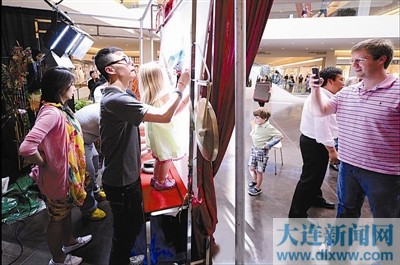 大連皮影驚艷美國