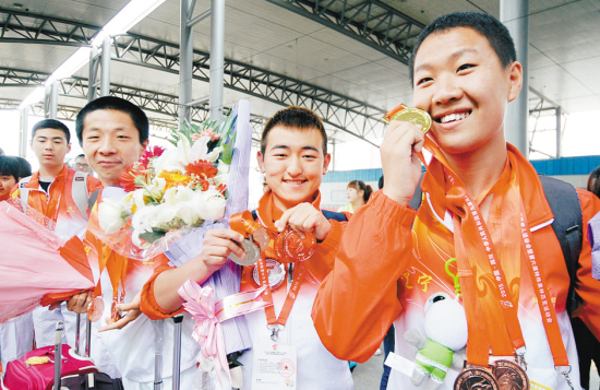 沈陽(yáng)：特奧會(huì)29人摘59塊獎(jiǎng)牌