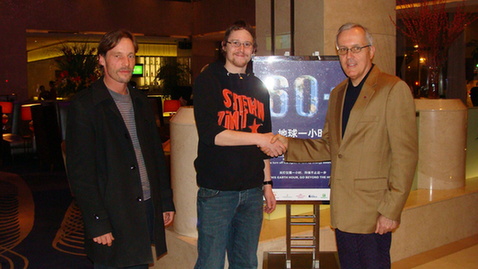 沈陽(yáng)國(guó)際皇冠假日酒店舉行 “地球一小時(shí)”熄燈環(huán)?；顒?dòng)