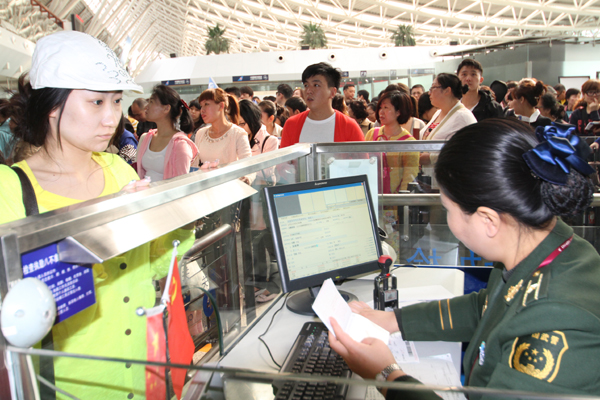 沈陽口岸:呈現(xiàn)“五一”旅游高峰