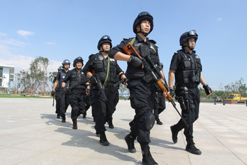 沈陽東陵區(qū)（渾南新區(qū)）舉行反恐應急演練
