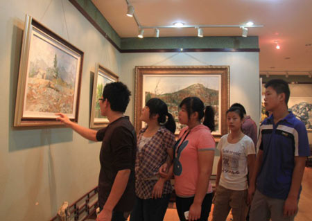 泰山•印象—2012泰安油畫展開展