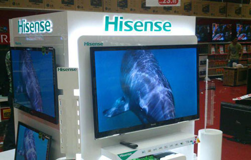 海信全面啟用新標(biāo)識 全球品牌升級正當(dāng)時