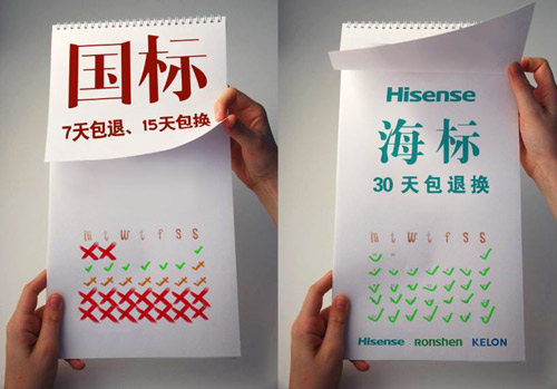 30日包退換 海信挑戰(zhàn)“三包”服務(wù)國(guó)標(biāo)