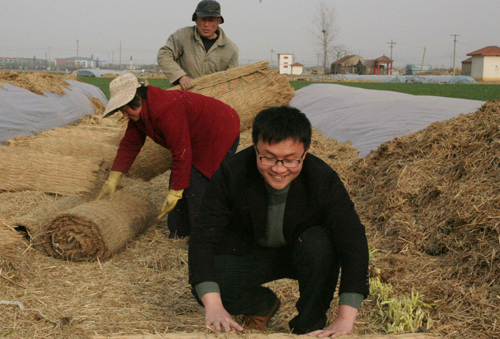 大學(xué)生柴會龍的“家庭農(nóng)場夢”