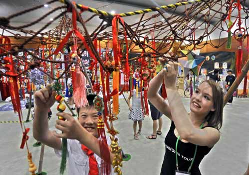 各國少年兒童在滬展示視覺藝術(shù)創(chuàng)意