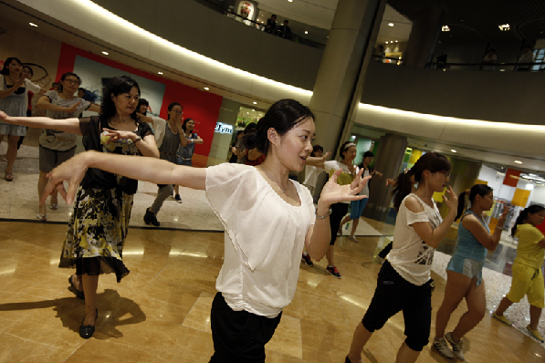 上海:寫字樓里的健身時尚