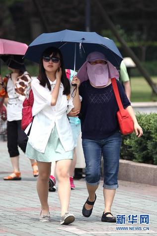 上海迎來高溫天氣