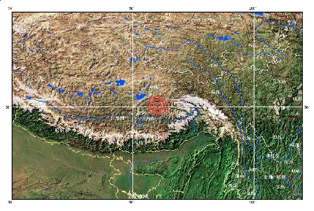 西藏自治區(qū)拉薩市墨竹工卡縣發(fā)生3.3級(jí)地震