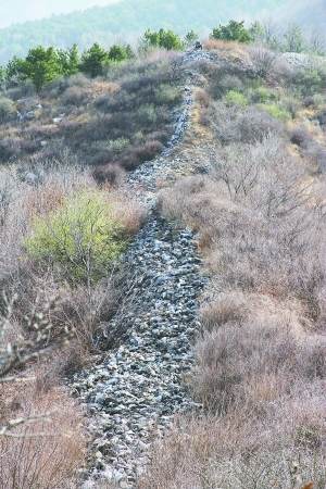 1300米明前殘長城現(xiàn)懷柔