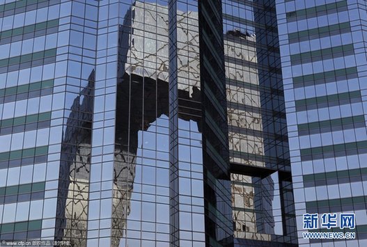 央視新臺址主樓竣工 將用于轉(zhuǎn)播倫敦奧運(圖)