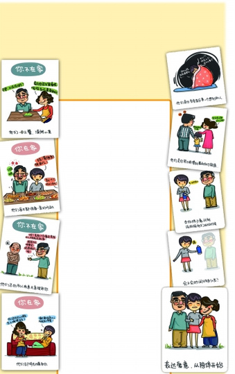 大學(xué)生手繪漫畫講述父母深愛 戳中網(wǎng)友淚點(diǎn)(圖)