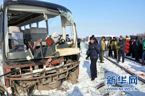 黑河鐵路貨車與客車相撞事故死亡人數(shù)升至10人