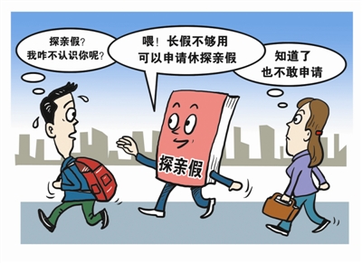 探親假規(guī)定出臺(tái)32年處境尷尬 九成職工不知情